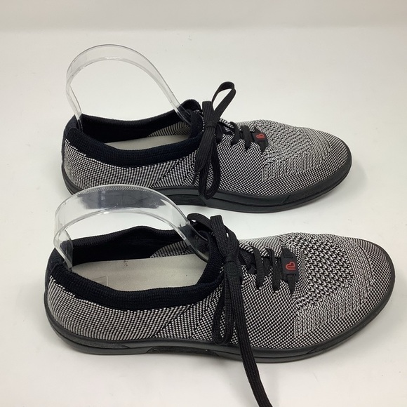 Berkemann Black and White Knit Sneakers - Picture 3 of 7